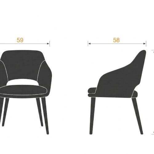 SILLA KHA-BL HUESO-1555