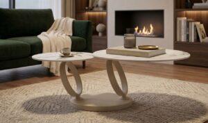 MESA CAFE GAIGA BEIGE